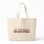 Alabama heart of Dixie t-shirts Tote Bag