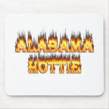 Alabama Hottie Mouse Pads