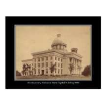Alabama State Capital Building Montgomery Post Post Cards