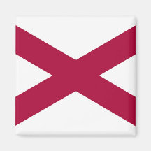 Alabama State Flag Magnets
