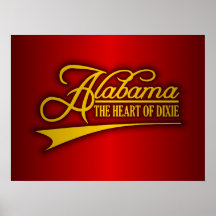 Alabama State of Mine Poster