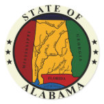 Alabama State Seal stickers
