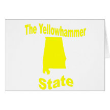 Alabama: The Yellowhammer State Greeting Cards