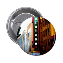 ALABAMA THEATRE - BIRMINGHAM, ALABAMA PINBACK BUTTON