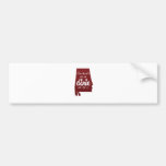 Alabama Tornado Relief - Hearts with Dixie Bumper Stickers