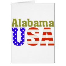 Alabama USA! Greeting Card