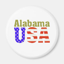 Alabama USA! Magnets