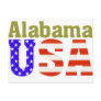 Alabama USA! Postcard