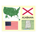 Alabama, USA Postcard