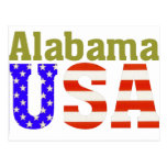 Alabama USA! Postcard