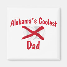 Alabama's Coolest Dad Magnets