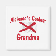 Alabama's Coolest Grandma Fridge Magnets