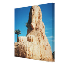 Alabaster Sphinx, New Kingdom Stretched Canvas Prints