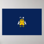 Alanis, drapeau de l'Espagne Poster