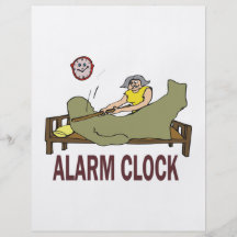 Alarm Clock Custom Flyer