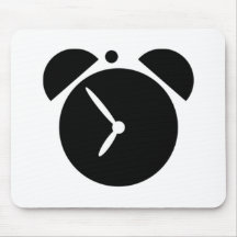 Alarm Clock Mousepads
