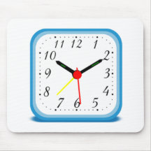 Alarm Clock Mousepads