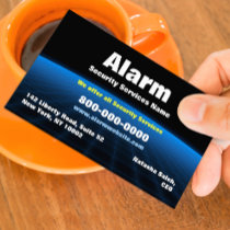 Alarm / Security /Tech Business Card