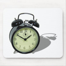 AlarmClock041109shadows Mousepads
