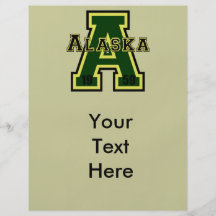 Alaska 'A' Green Full Color Flyer