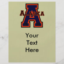 Alaska 'A' Orange Full Color Flyer