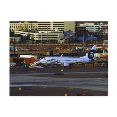 Alaska Airlines Postcards by weaverp