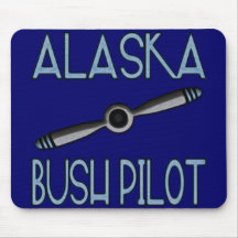 Alaska Bush Pilot Mouse Pad