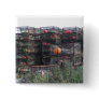 Alaska crab pots pinback button