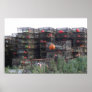 Alaska crab pots poster print