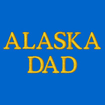 ALASKA DAD embroidered shirts
