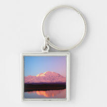 Alaska, Denali National Park, Mt. McKinley at Key Chains