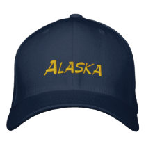 Alaska Embroidered Baseball Cap
