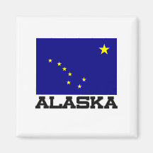 Alaska Flag Fridge Magnets