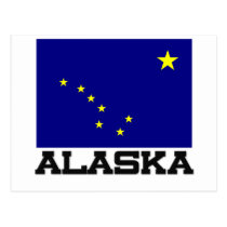 Alaska Flag postcards