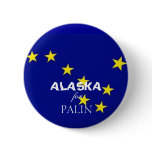 Alaska for Palin Pinback Buttons