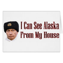 Alaska from my house cards