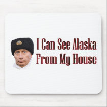 Alaska from my house mousepads