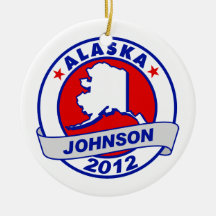 Alaska Gary Johnson Christmas Tree Ornament