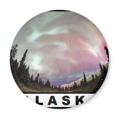 Alaska Great Fridge Magnet by ninuno
