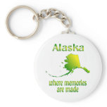 Alaska Memories Keychain