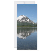 Alaska Mountain Reflection Custom Rack Card