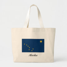 Alaska State Flag Bag