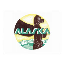 Alaska Vintage Travel Postcard