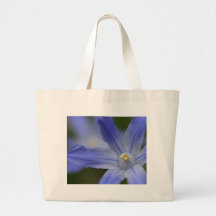 Alaskan Blue Wildflower Tote Bag