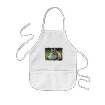 Alaskan Husky Children's Smock Apron