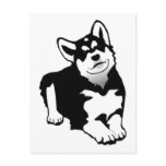 Alaskan Husky Postcards