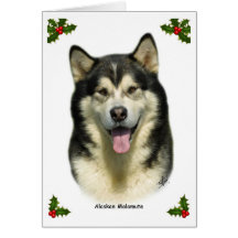 Alaskan Malamute 8T070D-03 Card