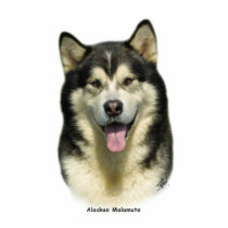 Alaskan Malamute 8T070D-03 Photo Cut Outs