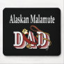 Alaskan Malamute Dad Gifts Mousepads