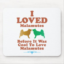 Alaskan Malamute Mouse Pad